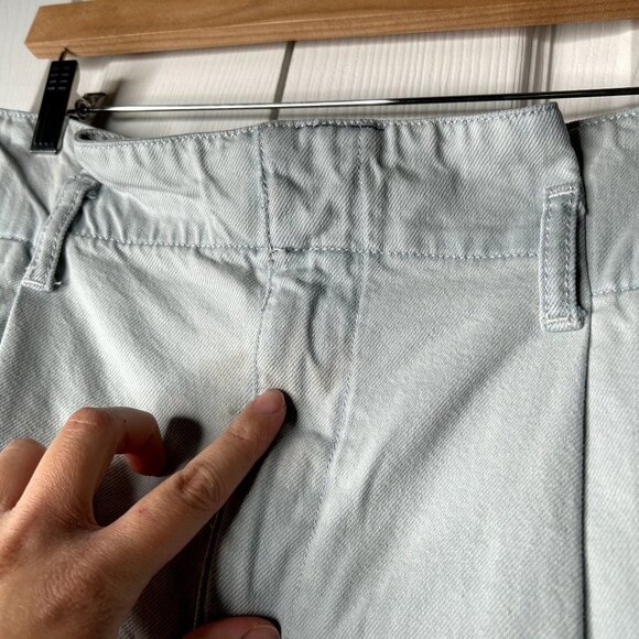 DL1961 Susie Paper Bag High Rise Light Wash Blue Denim Jeans Women's Size 27 - Picture 5 of 16